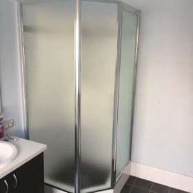 bathroom shower glass replacement